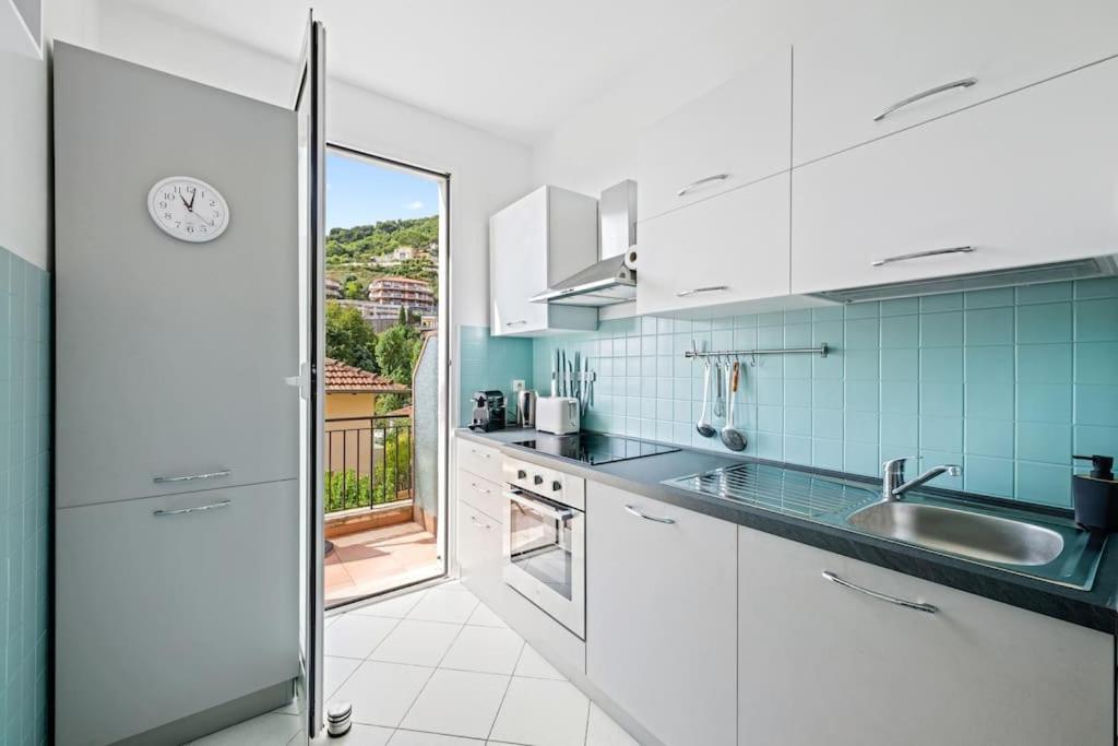 La Villa Julia - Calme - Spacieux - Parking Prive - Climatisation Menton Eksteriør bilde